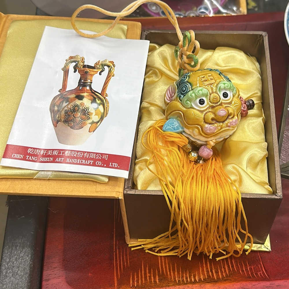 Handcrafted Decorative Hanging Ornament - Multicolor